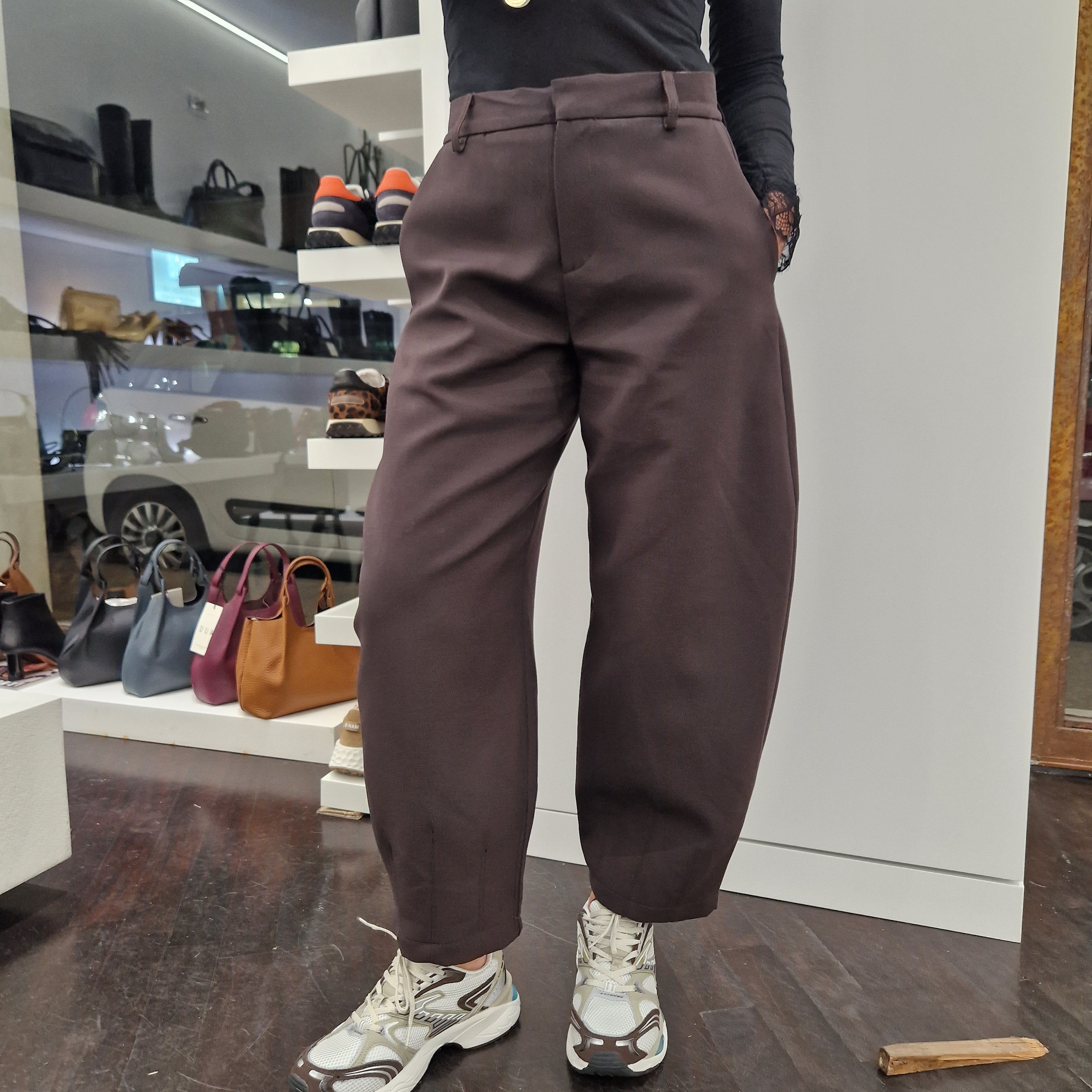 Pantalone linea TULIPANO color  t.moro