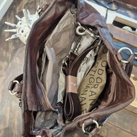 Campomaggi borsa shopping ZEFIRO con frange