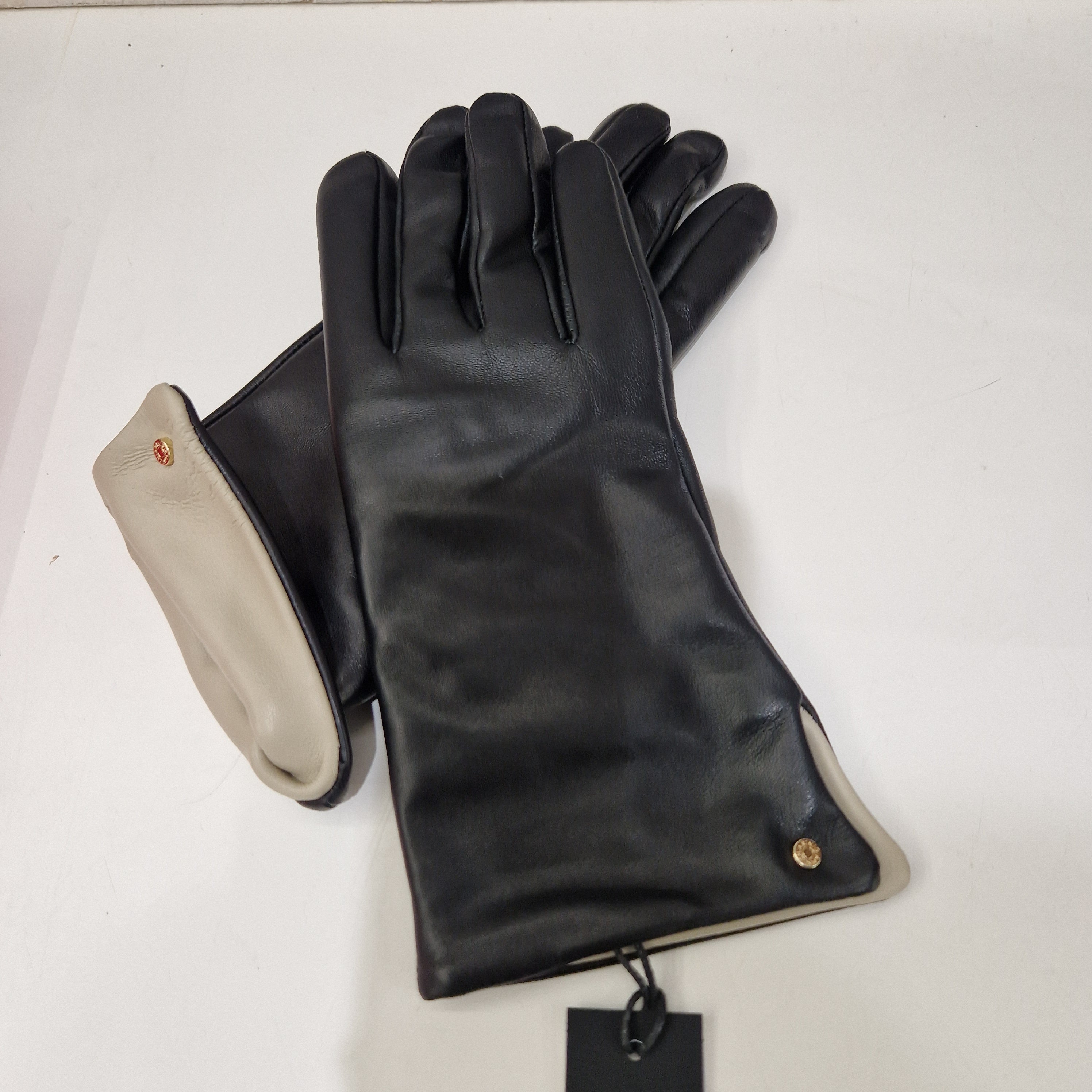 Gianni Chiarini guanto in pelle nero