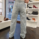 Pantalone jeans PREMIUM lavaggio chiaro  con strass
