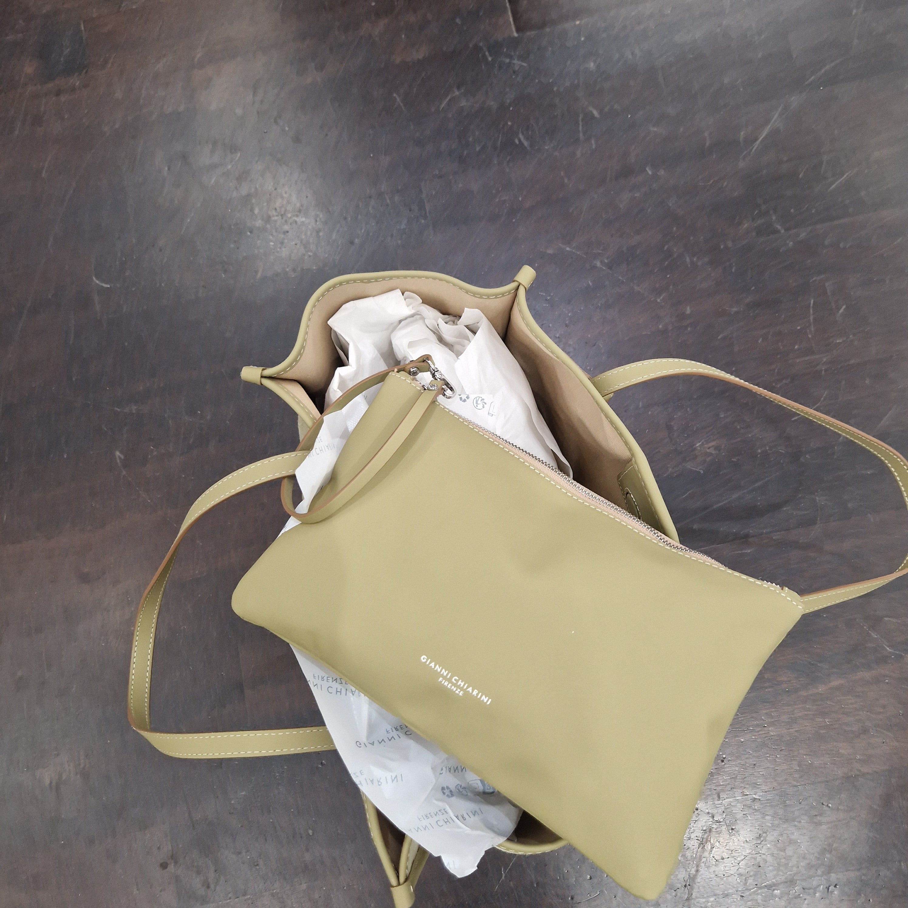 Gianni Chiarini borsa MARCELLA pelle scamosciata