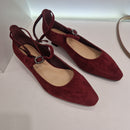 Marc Ellis scarpa bordeaux doppio cinturino t.30