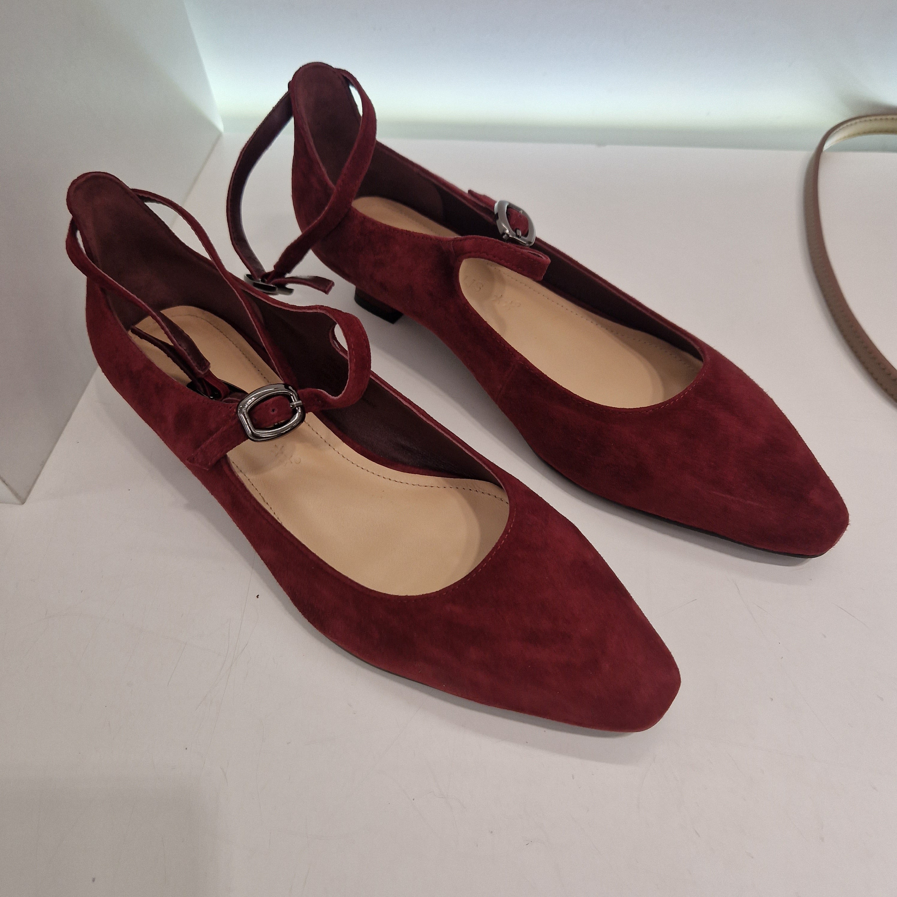 Marc Ellis scarpa bordeaux doppio cinturino t.30