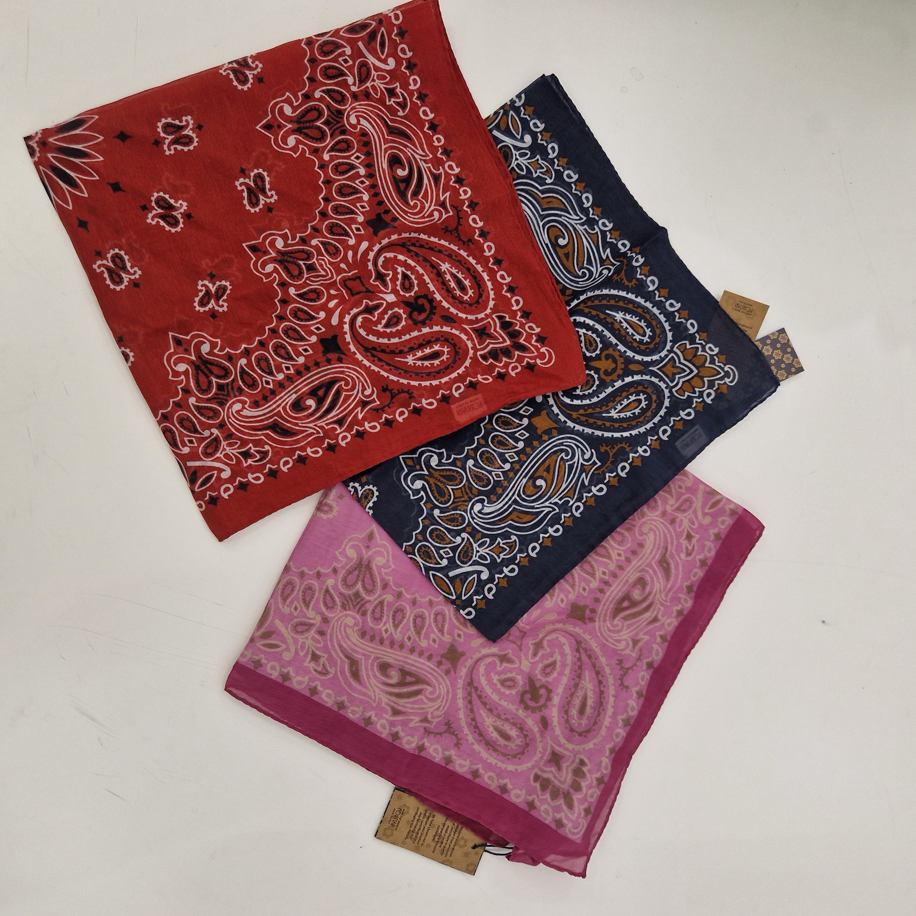 Fornari BANDANA in seta e cotone