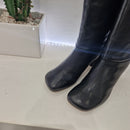 Stivale nero tacco 7 cm