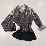 Kikisix camicia DAMASCO