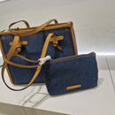 Gianni Chiarini borsa MARCELLA tessuto jeans dimensione media