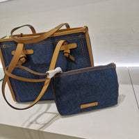 Gianni Chiarini borsa MARCELLA tessuto jeans dimensione media