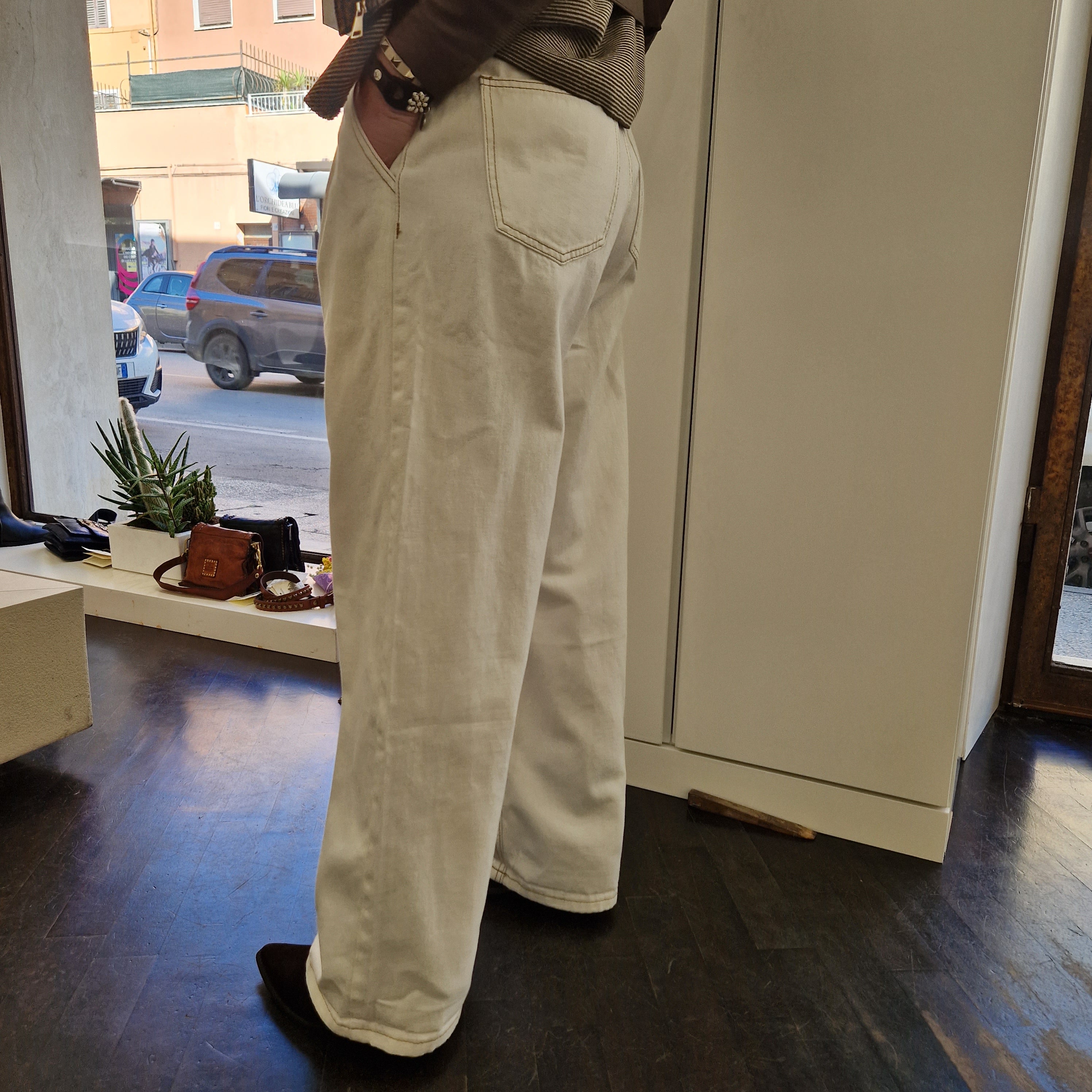 Pantalone ILARIA bianco