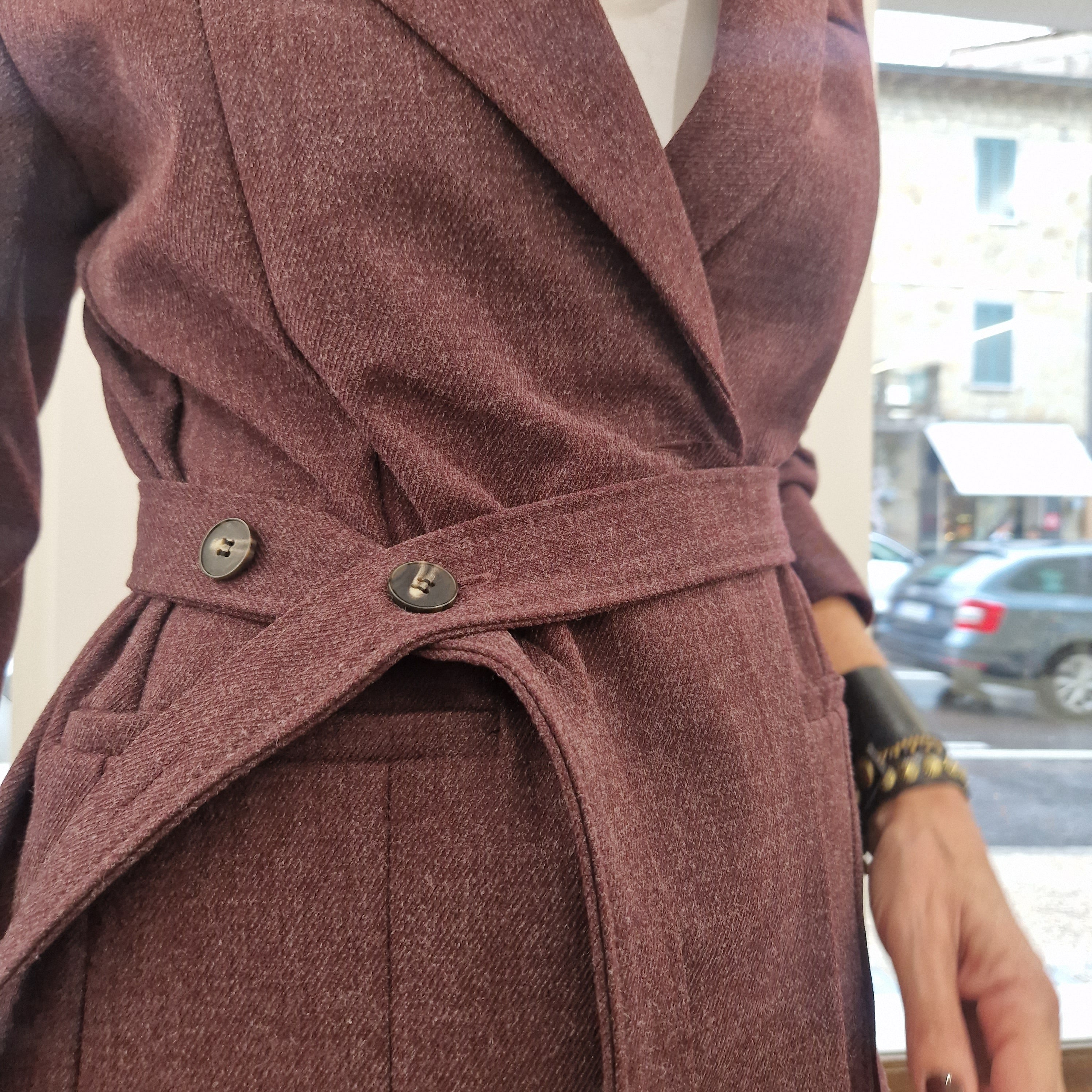 Giacca bordeaux