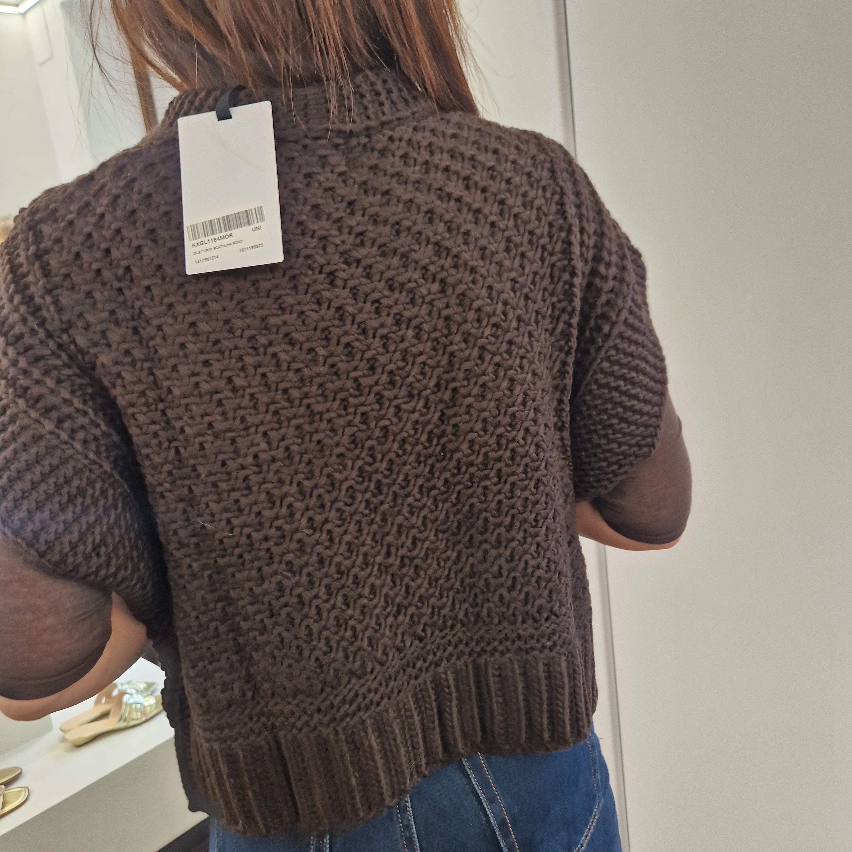 Kikisix gilet in maglia