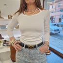 T-shirt MILLY  bianca