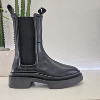 Stivaletto beatles CINDY pelle nera