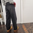 Pantalone MOON jeans nero delavè