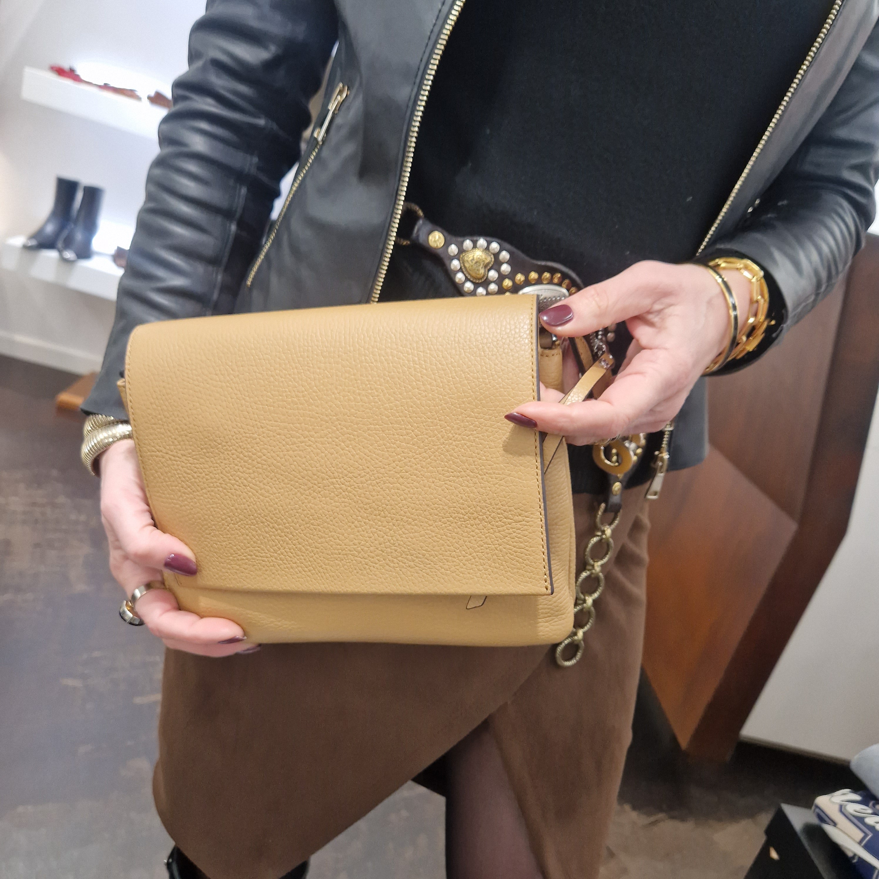 Gianni Chiarini borsa linea THREE