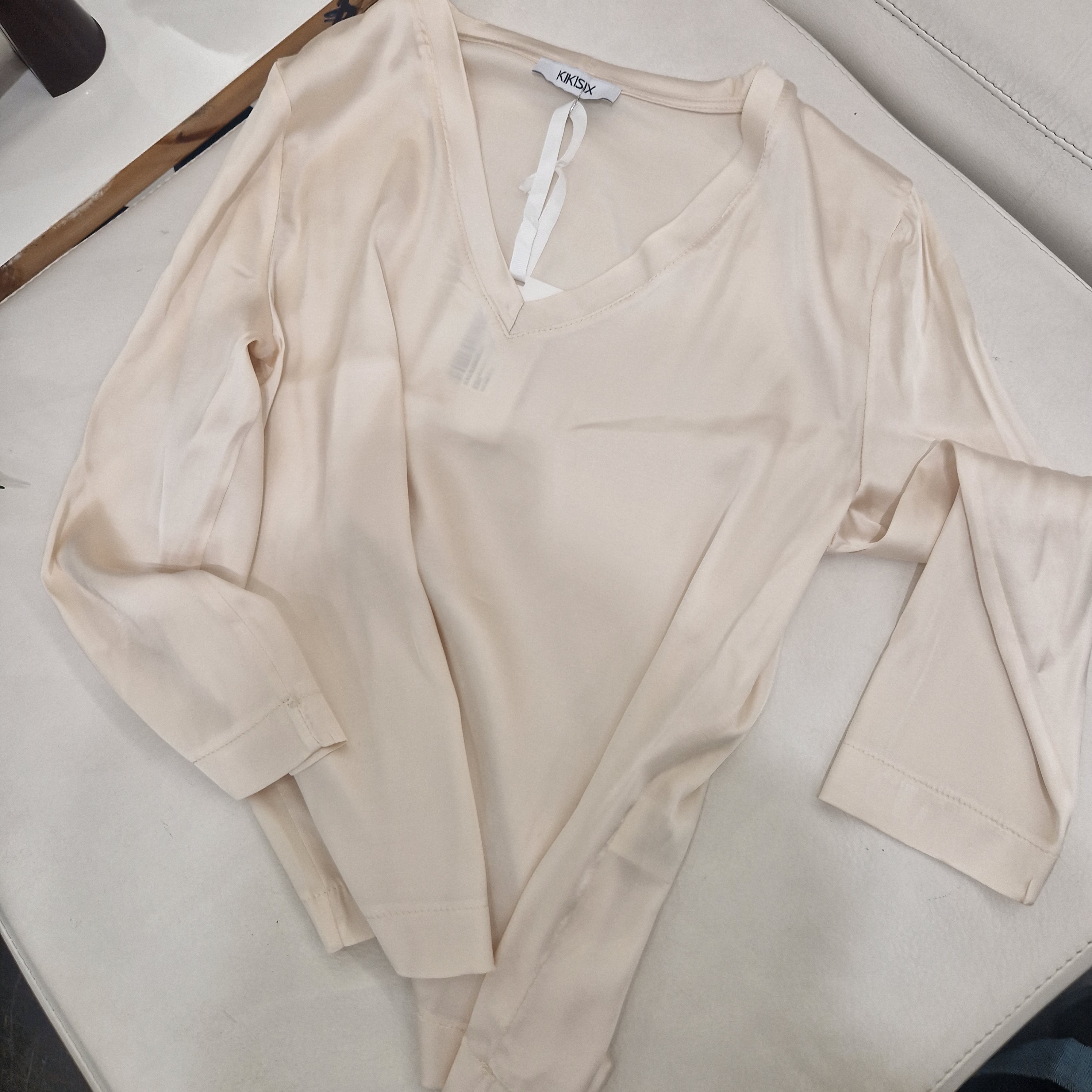 Kikisix maglia satin burro