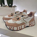 Voile Blanche sneaker rosa e glitter