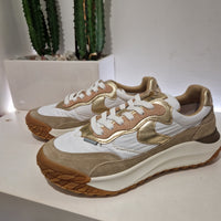 Voile Blanche CLUB ACT dettagli oro e cipria