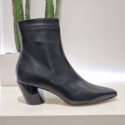 ENJOY stivaletto texano  in pelle nera
