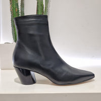 ENJOY stivaletto texano  in pelle nera