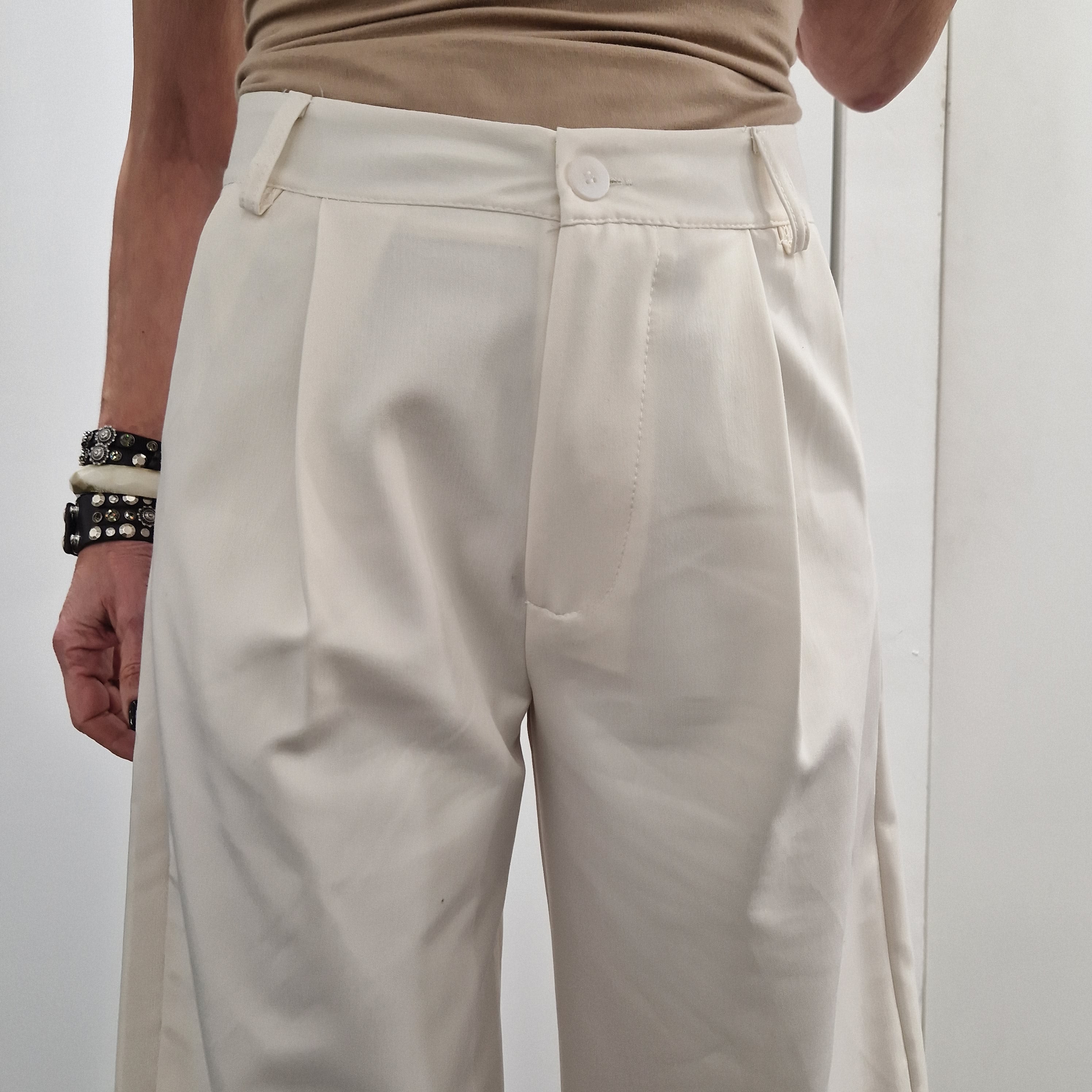 Pantalone VIENNA color panna