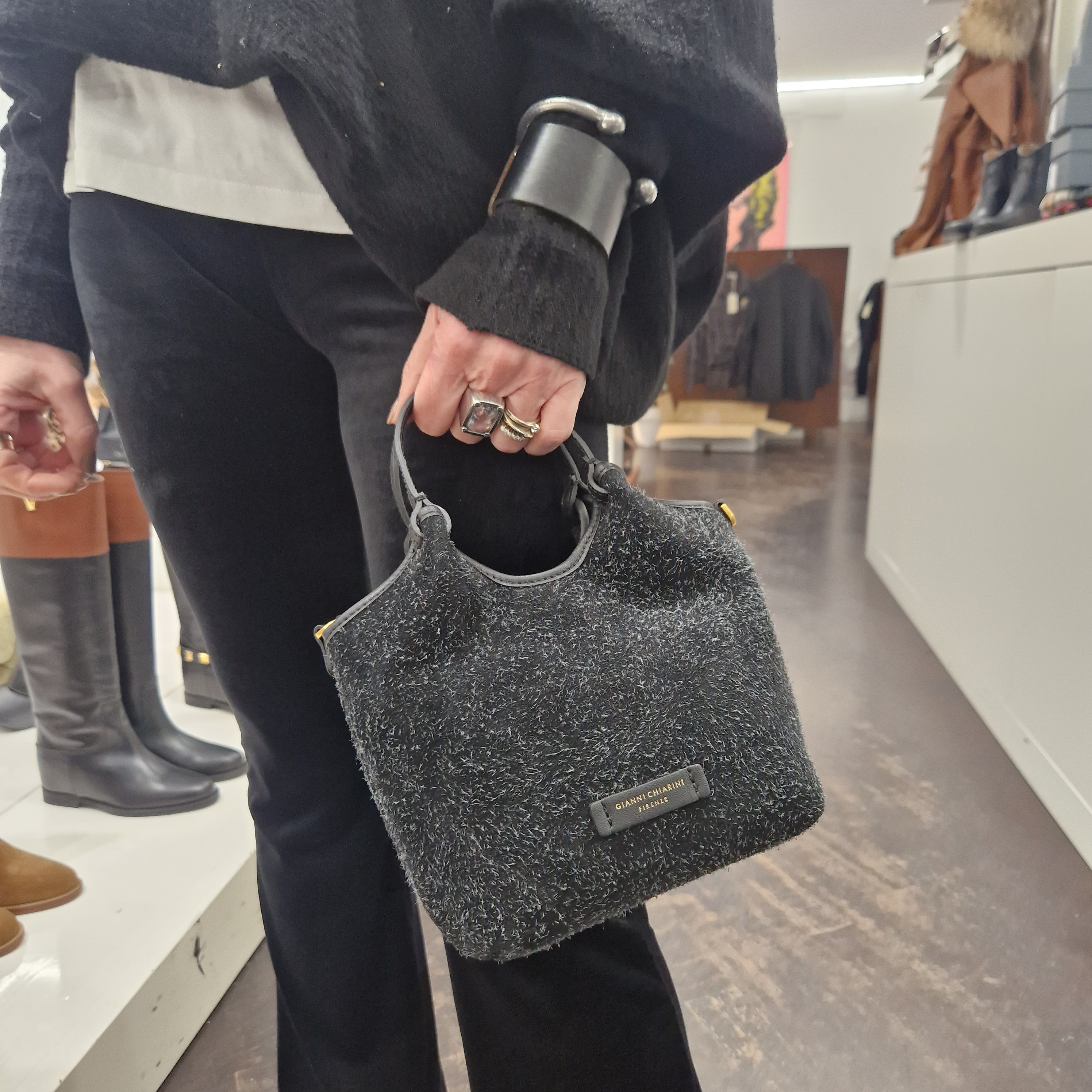 Gianni Chiarini borsa linea DUA dimensione piccola