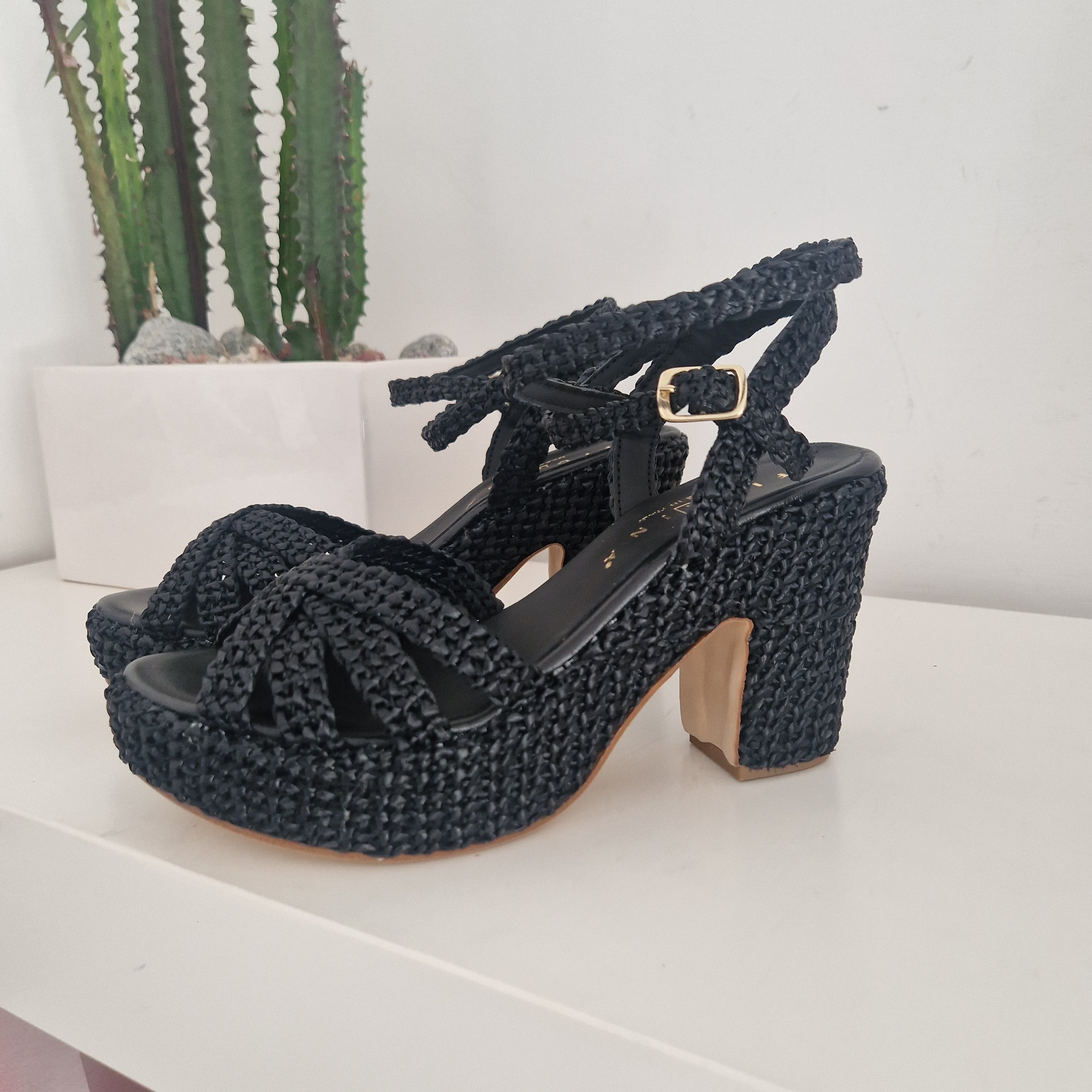 Fiorina sandalo JESS tacco 80 nero