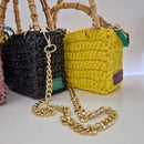CHICA borsa intrecciata