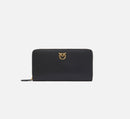 PINKO portafogli nero zip round