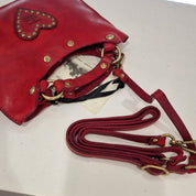 Campomaggi borsa LUIGIA CUORE Rossa