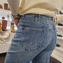 Pantalone jeans OLIVIA con strass