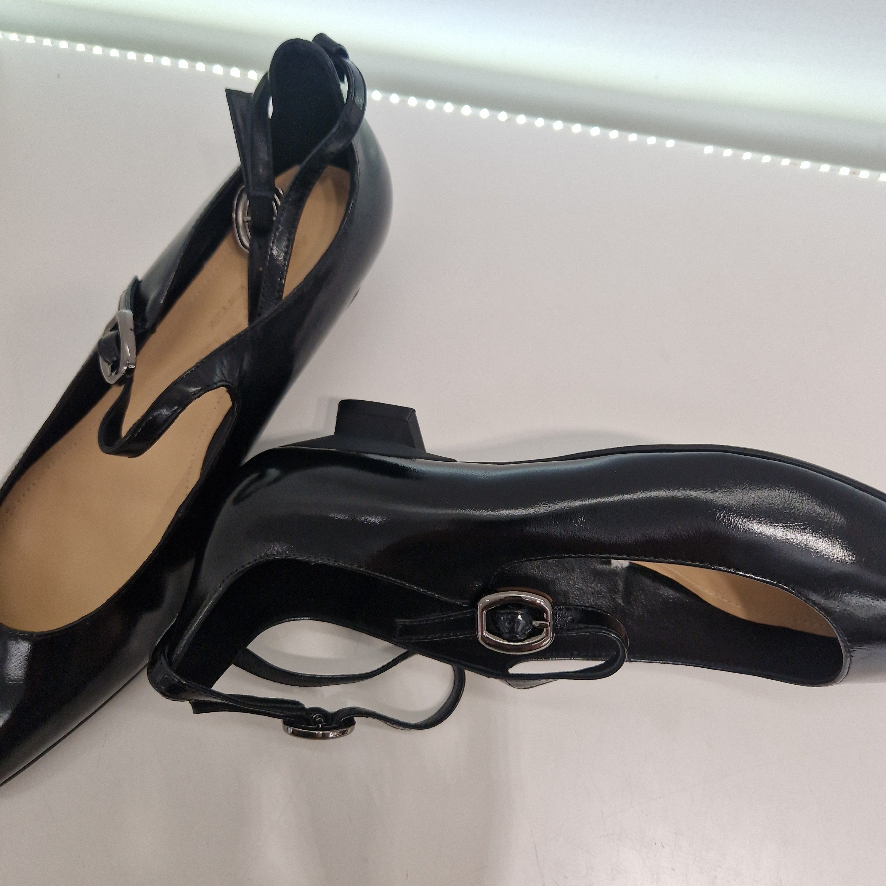 Marc Ellis scarpa nera doppio cinturino t.30