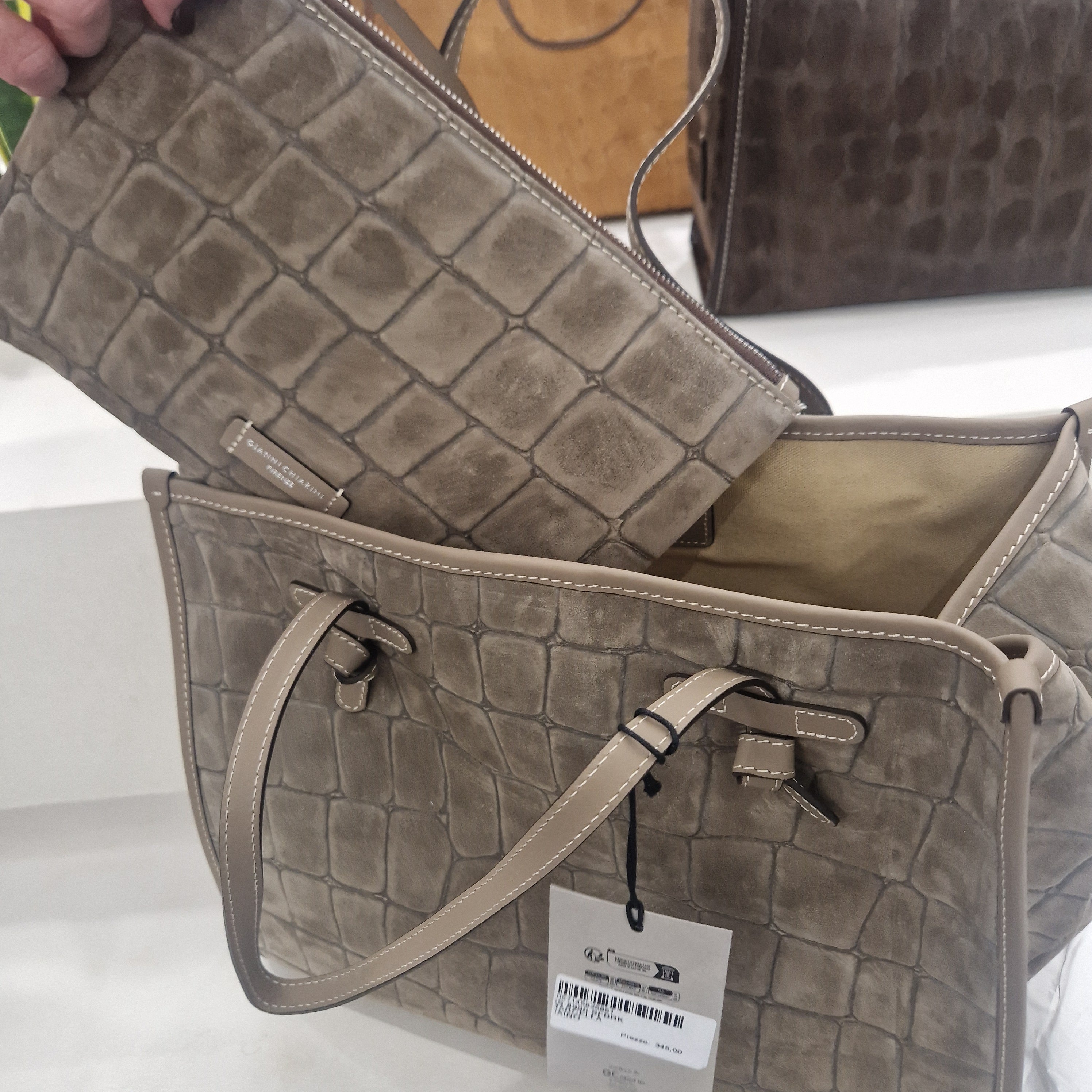 Gianni Chiarini  linea MARCELLA  dimensione grande stampa cocco