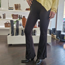 Leggings PRIMAVERA  nero elasticizzato