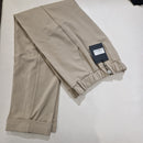 JISSÈ pantalone CHINO color fango
