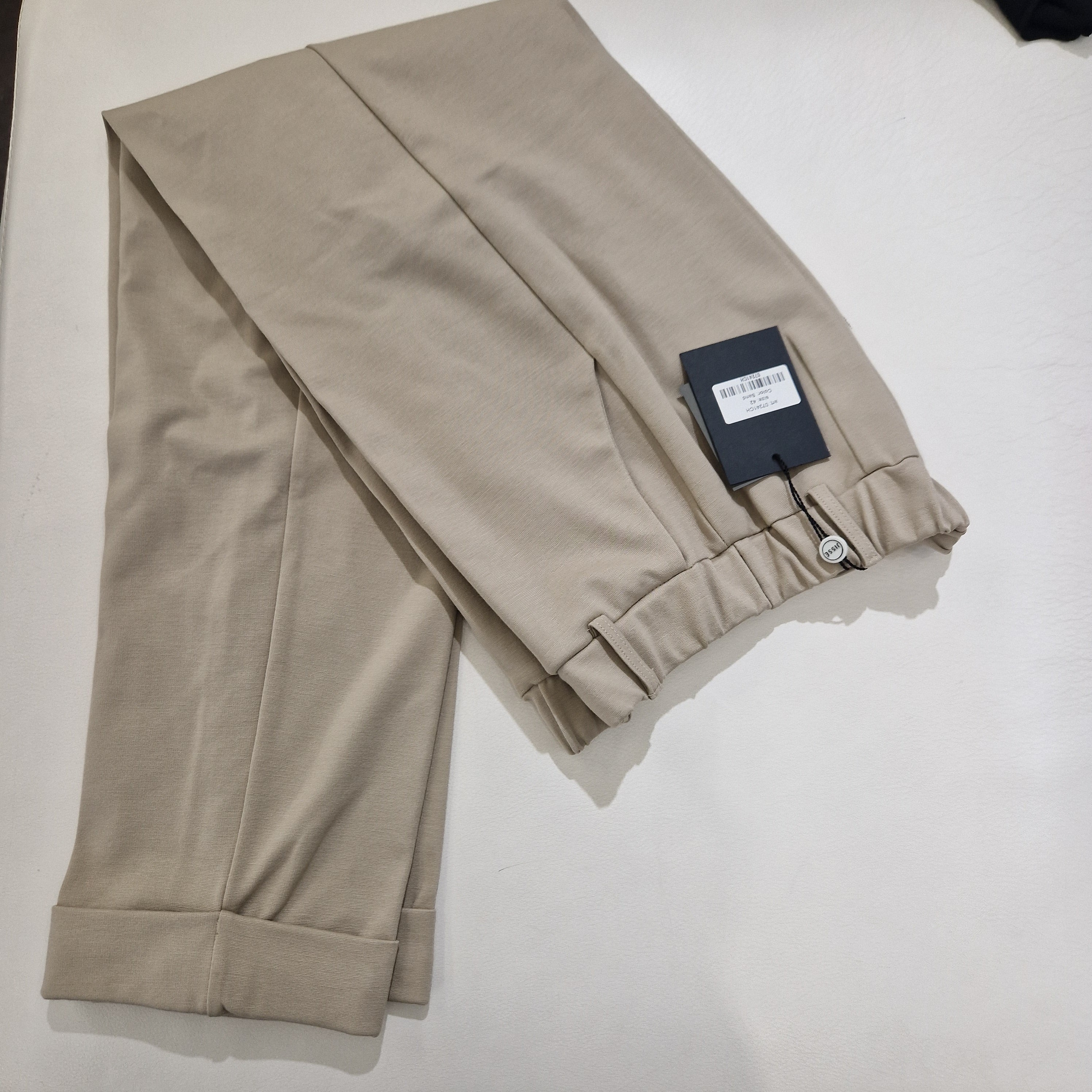 JISSÈ pantalone CHINO color fango