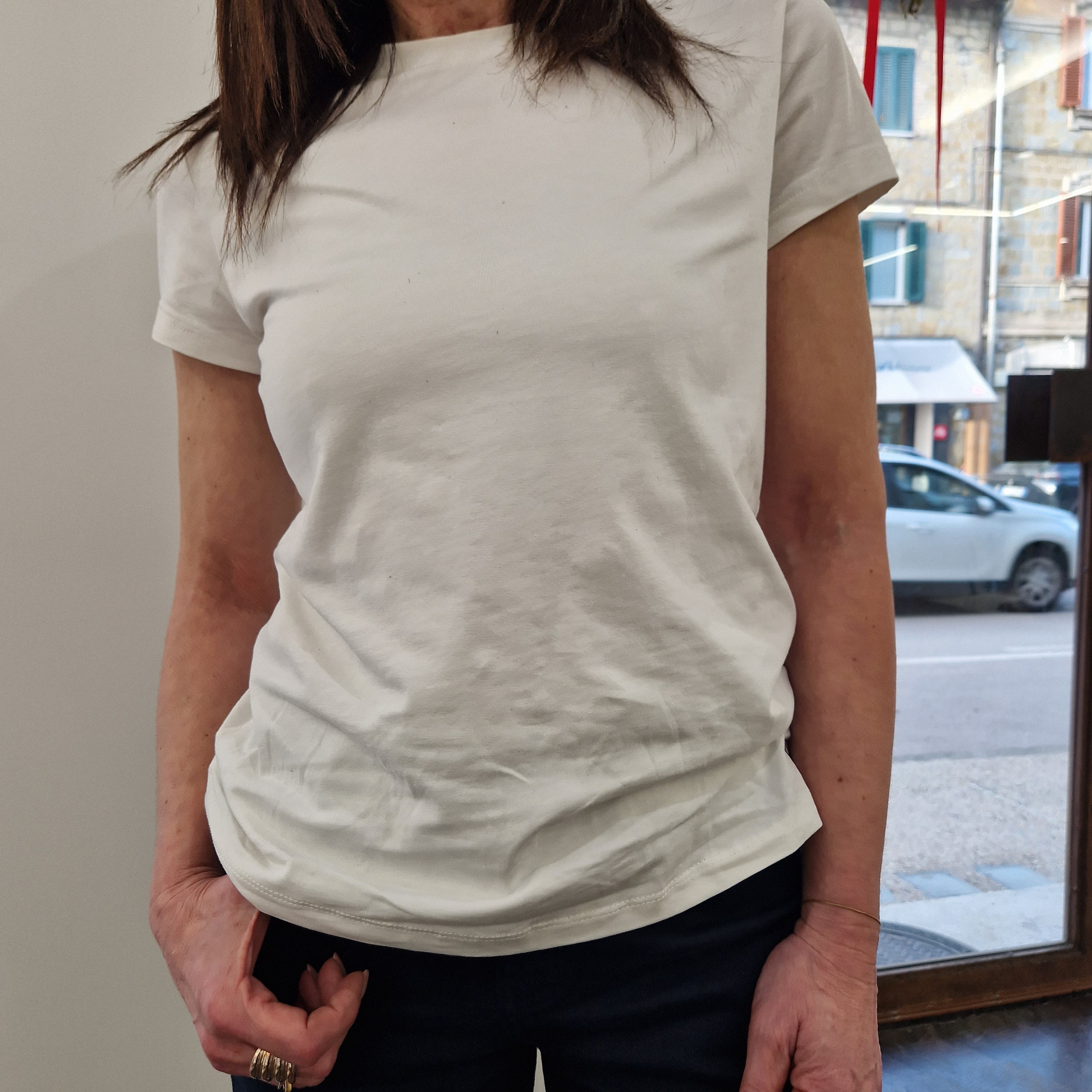 T-shirt  bianca LUMINA