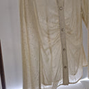 Camicia TRASPARENTE con strass
