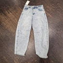 Pantalone jeans modello ballon lavaggio chiaro