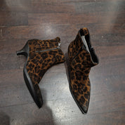 Elena Iachi texano suede stampa leo