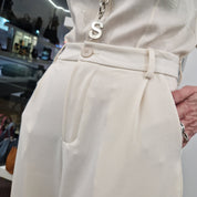 Pantalone AUSTRIA color panna