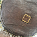 Campomaggi borsa linea GIANNA accessorio medaglie color t.moro