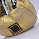 Campomaggi borsa intrecciata oro