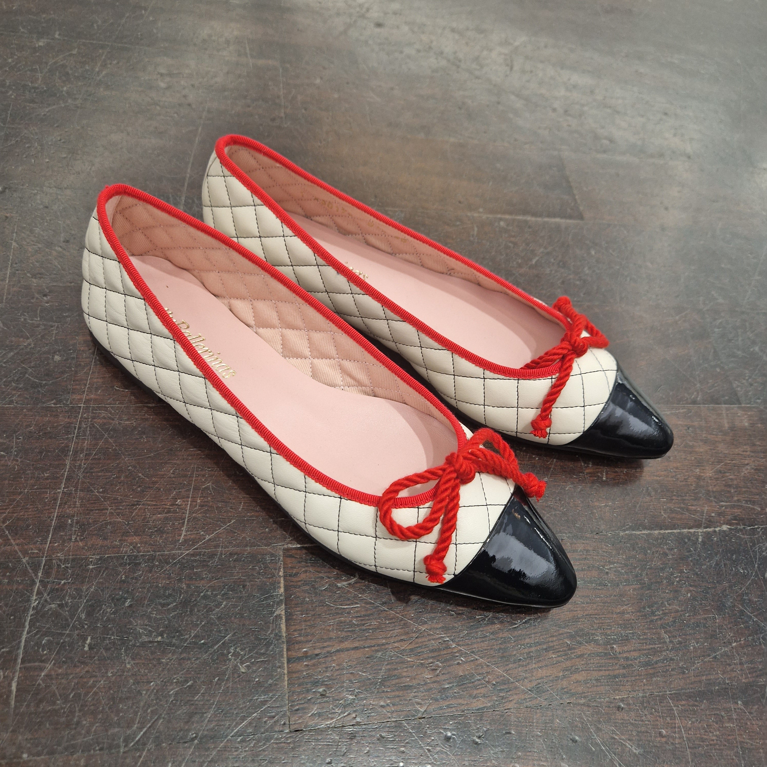 Pretty Ballerinas ballerina panna/rossa/blu