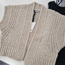 Kikisix gilet in maglia