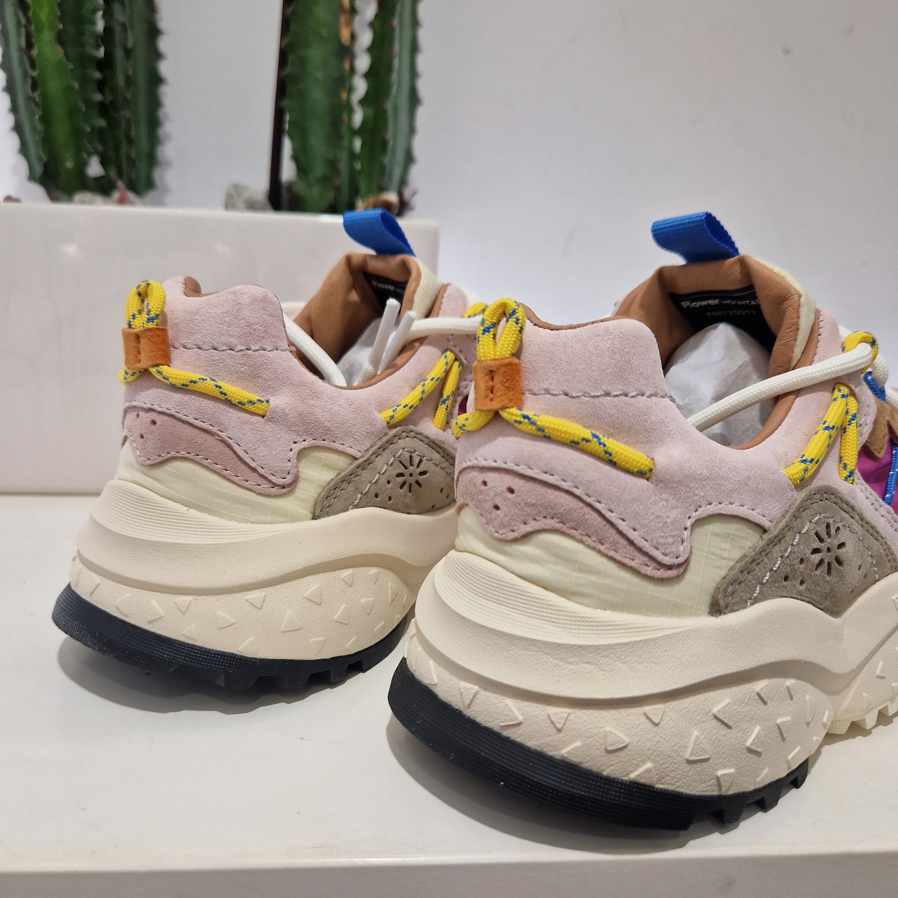 Flower Mountain sneakers YAMABUSHI dettagli CICLAMINO