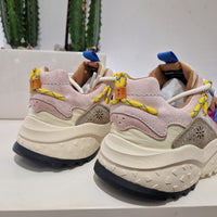 Flower Mountain sneakers YAMABUSHI dettagli ciclamino