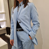 Giacca TULIPANO celeste