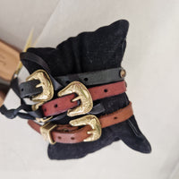Campomaggi bracciale MINIMERAVIGLIA con cuore oro e strass