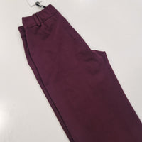 KIKISIX pantalone burgundy